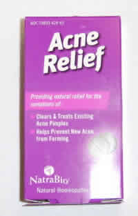 Acne Relief 60 tabs from NATRA-BIO/BOTANICAL LABS